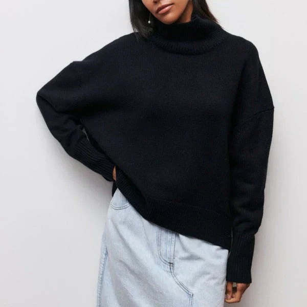 Amandine - Oversized Turtleneck Sweater