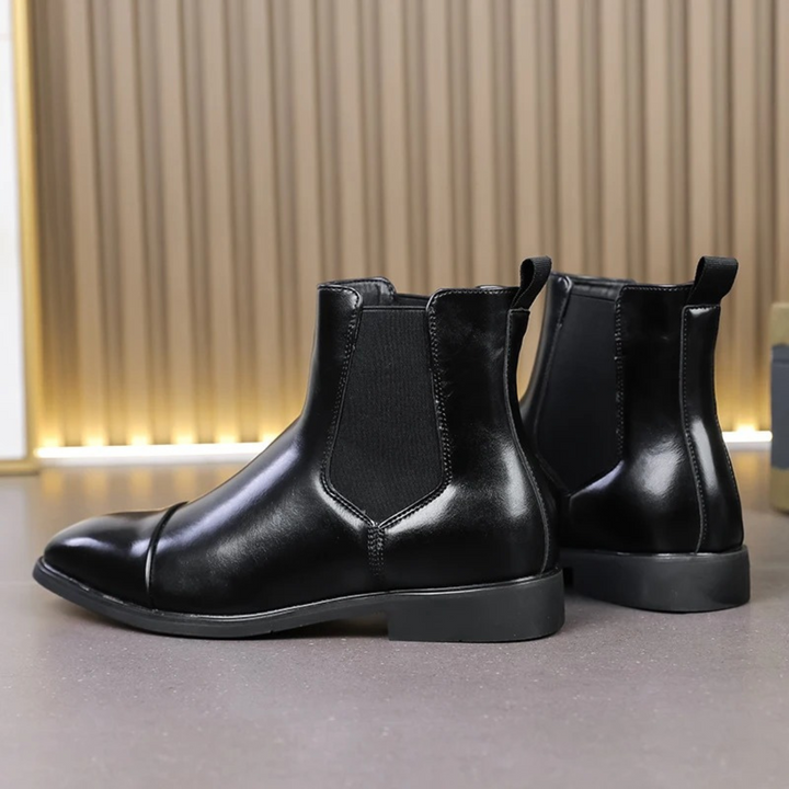 Giovanni Rossi Leather Chelsea Boots