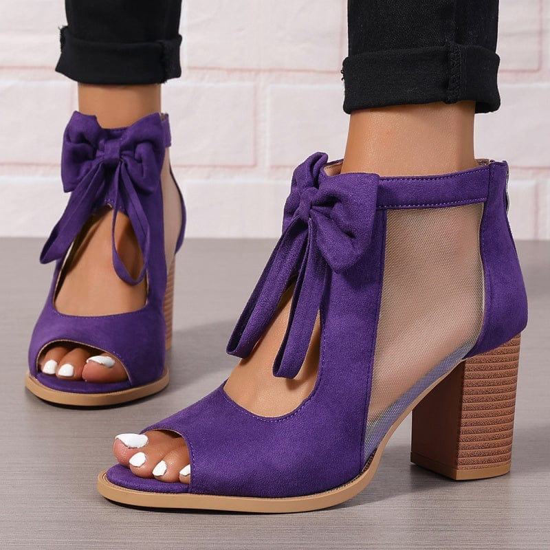 EVELYNRA – LUNETTE BOW HEELS