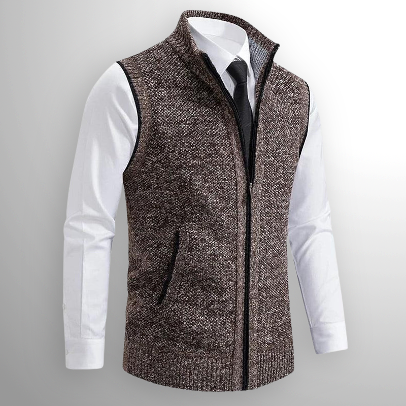 ALIVIA – FULL-ZIP SWEATER VEST
